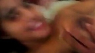 Sister is cooperating with a classmate's mating apropos