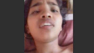 A young village woman experiences intense pleasure as her tight pussy is penetrated