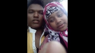 Busty Bhabi in a heated video