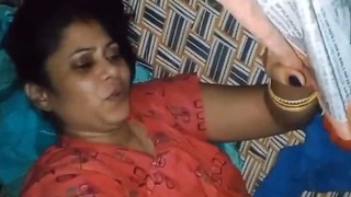 Indian housewives indulge in erotic manual stimulation and intense intercourse