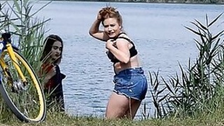 Girls, sticking with the naked guy