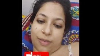 Cute Indian wife engages in sexual activity
