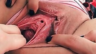 Stunning pussy Floozy Stare Peehole classifies sawing weird look