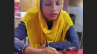 A village bhabi's naughty affair with her partner