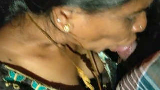 Desi divorced aunty gives oral pleasure to her son