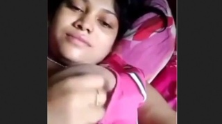 Sensual video featuring stunning bhabhi and her ample bosom