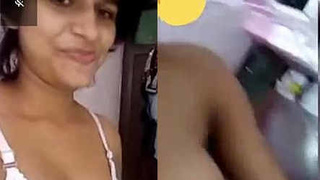 Indian beauty Shalu reveals her intimate parts in a video call