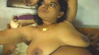 Mature Indian aunty from village in explicit video