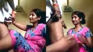 Rita, a sultry village bhabi, engages in passionate sex with her brother-in-law