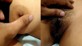 Indian girlfriend's intimate secrets revealed while sleeping
