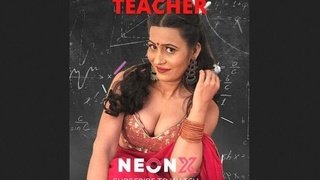 A teacher's wild fantasy comes true with uncut payment