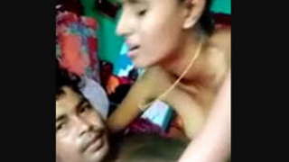 Indian wife gives her husband a wild ride in the countryside