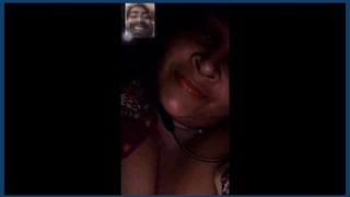 Arousing middle-aged Indian woman displays affection towards her partner