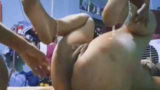 A mature aunt's intimate encounter with her brother-in-law after drinking