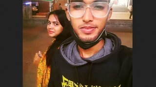 Indian woman shows off her large breasts in a video