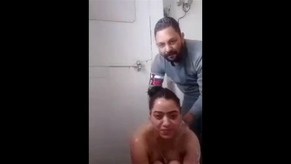 Indian duo has a relaxing shower session