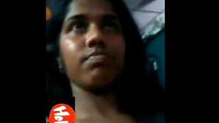 A village girl's sensual online performance