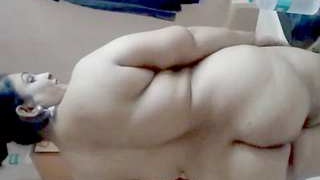 Indian aunt displays her attractive vagina