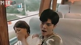 Korean-sex in bus