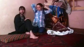 Pakistani girl joins in for a steamy threesome with neighbor