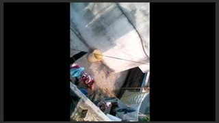 Sizzling bath session with my neighbor