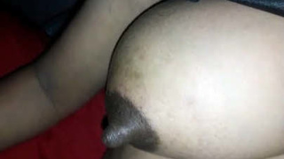 Indian aunt's nipples become erect at night