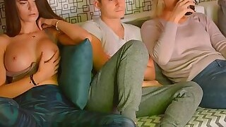 Girl Masturbates Next To Flatmate While Girlfriend Isn't Looking #2 LIVE NOW : LULACAMZ.COM