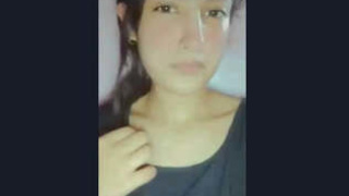 A stunning woman unveils her bare form