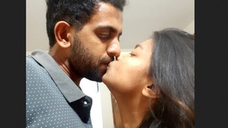 Arousing young woman mounts her lover's penis while engaging in conversation