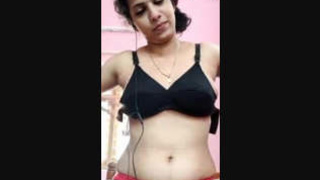 Bhabi's breast-baring VC clips combined into one video