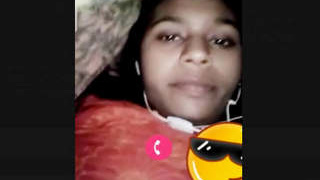 Married Desi woman performs on video chat