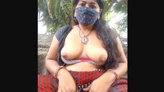 Geeta, a housewife, puts on a nude performance outdoors