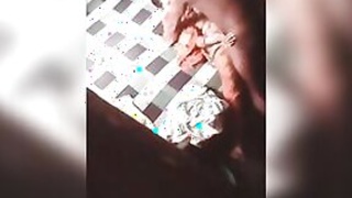 Amateur XXX clip with slutty maid Desi getting fucked leaks online