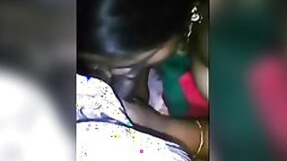 Elderly Mallu bhabhi enjoying home with her spouse