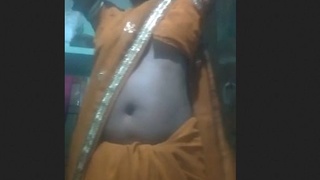 Village bhabhi reveals her sensual side with breasts and pussy show