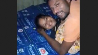 A friend films a passionate encounter between a couple