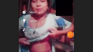 Indian man and multiple women enjoy themselves during a video chat