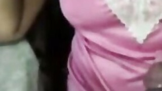 Desi porn scene of South Indian auntie fucking her ass with hubby