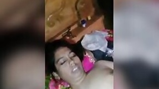 Eye catching Desi Bhabi shows off her XXX parts and gives a blowjob on camera