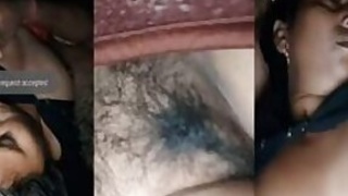 Desi's wife's webcam exposes scene from MMS sex film