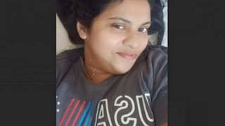 Private video call with busty Sri Lankan woman uncovered and combined