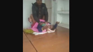 Other man secretly films village aunty's breasts being groped and subsequent sexual encounter