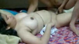 Desi X video features horny bhabi in hardcore sex with dirty Hindi audio