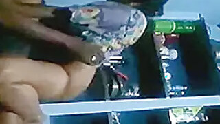 Indian aunt on horseback