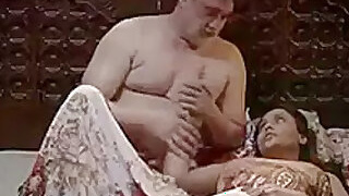 Indian woman Sasur enjoys her Bach