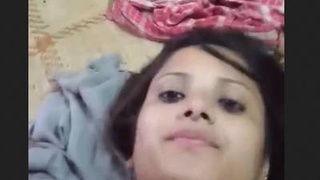 Hindi-speaking girlfriend engages in explicit sexual encounter