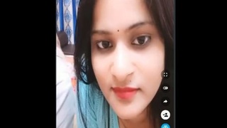 Indian beauty broadcasting live on Tango