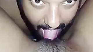 Indian Girl's Pussy Licked by Her Secret Lover
