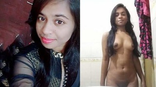 Indian teen girl Mansi in explicit action