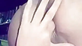 Bangla Dehati jerks off her ass and pussy live on the show